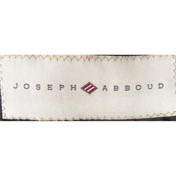 Joseph Abboud Tuxedo Blazer Mens Solid Black Dinner Jacket Coat Sz 40L 2-Button - Picture 10 of 14